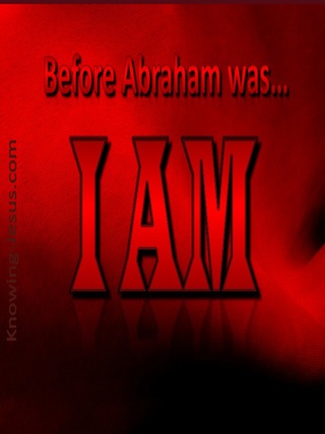 John 8:58 Before Abraham Was (red)
